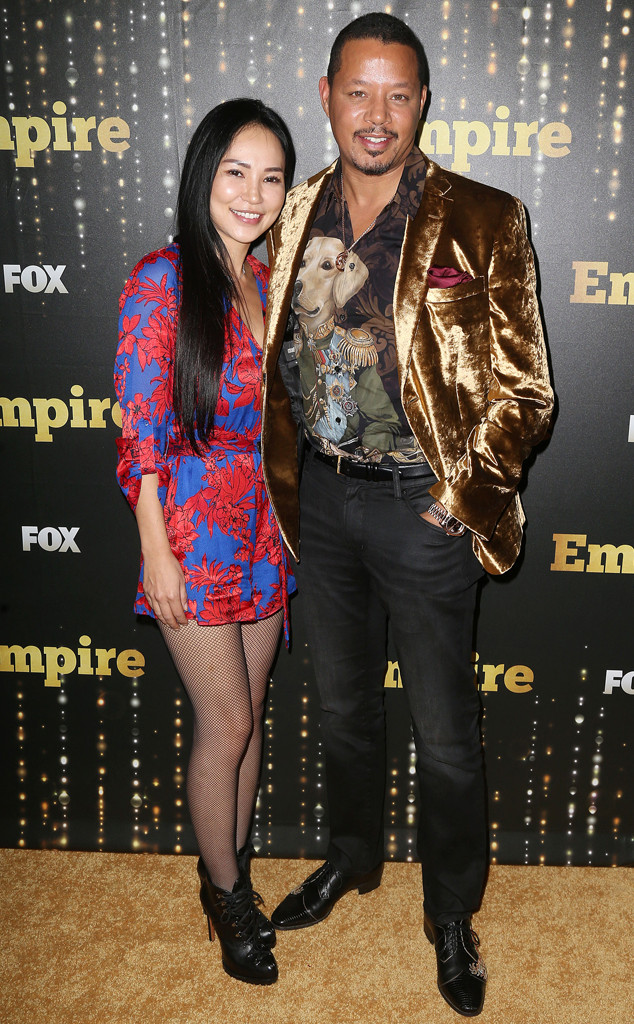 Terrence Howard comsexy, noiva Zulay Henao